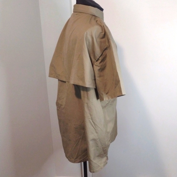 EOTAC 401 Operator Grade Zip-Up Short Sleeved Shirt Color khaki XXL NWT - Picture 3 of 7